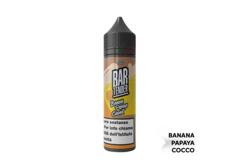 Aroma Shake 'n' Vape Bar Tender Banana Papaya Coconut 20ml Volari.it