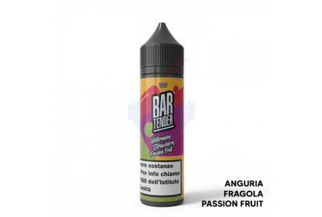 Aroma Shake 'n' Vape Bar Tender Watermelon Strawberry Passion Fruit 20ml Volari.it