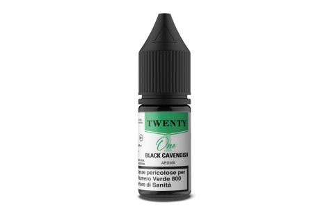 Aroma TNT Vape Twenty One Black Cavendish 10ml Volari.it