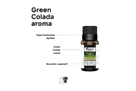 Aroma Vapurì Cocktail Vape Green Colada 12 ml
