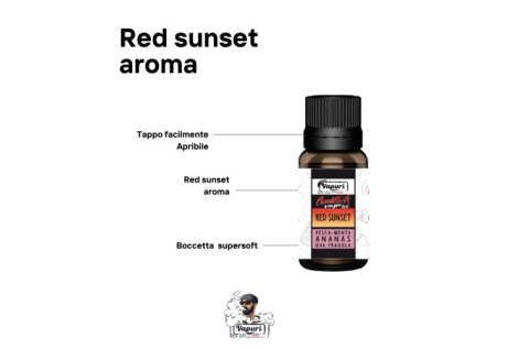 Aroma Vapurì Cocktail Vape Red Sunset 12 ml