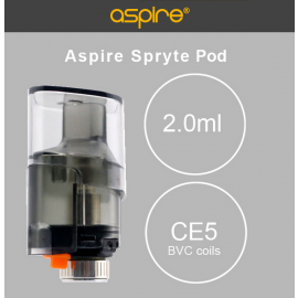  Aspire Spryte Pod Cartuccia di Ricambio 2ml TPD confezione 1 pz