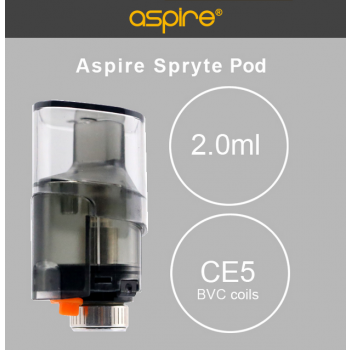  Aspire Spryte Pod Cartuccia di Ricambio 2ml TPD confezione 1 pz Volari.it