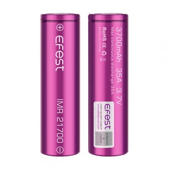 Batteria Efest 21700 3700mah 35A