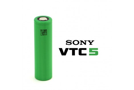 Batteria Sony 18650 VTC5  30A 3.7v 2600mah senza pin