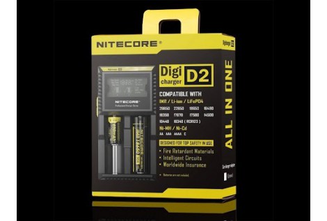 Caricabatterie Nitecore Digicharger D2 Volari.it