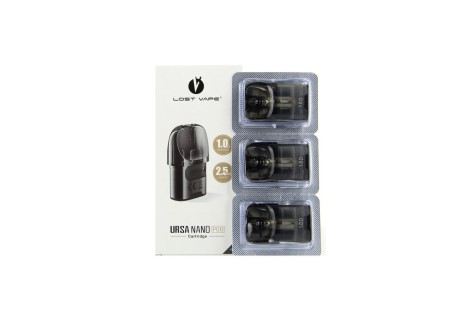Cartuccia Pod Lost Vape Ursa Nano 2,5ml 1.0 ohm