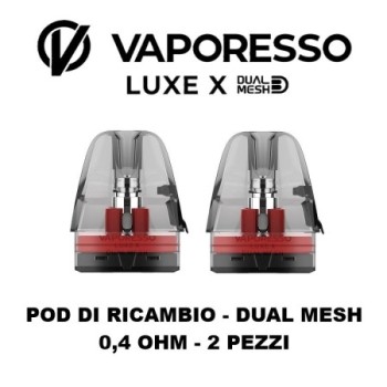 Cartuccia Pod Luxe X Dual Mesh 2pz Volari.it