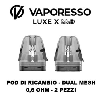 Cartuccia Pod Luxe X Dual Mesh 2pz Volari.it