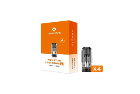 Cartuccia Pod Wenax M1 V2 Geekvape 2ml 4 Pz Volari.it
