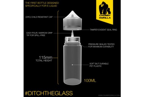 Chubby Gorilla V3 Unicorn 120ML in plastica Volari.it