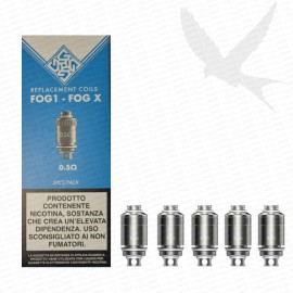 Coil Justfog FOG 1 0.5 Ohm 5 pz