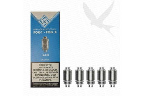 Coil Justfog FOG 1 0.5 Ohm 5 pz Volari.it