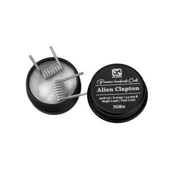 Coil Pronte BD Vape Alien Clapton Ni80 0.54Ω Handmade 2pcs Volari.it