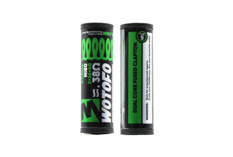 Coil Pronte Wotofo Dual Core Fused Clapton Ni80 26x2+40 0.38 Ohm