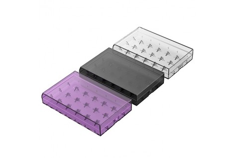 Contenitore Batterie 18650 6 posti trasparente Efest Volari.it