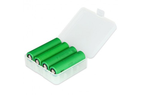 Contenitore Plastica per batterie 18650 e 26650 Volari.it