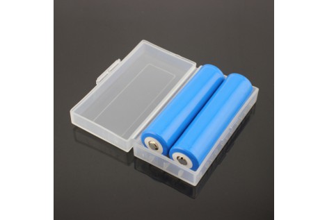 Contenitore Plastica per due batterie 18650 Volari.it
