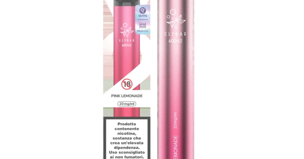 geekvape aegis solo 3 istruzioni Elf Bar V600 Pink Lemonade V2 Sigaretta Usa e Getta