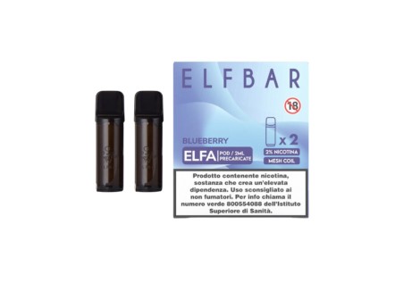 Elfbar ELFA Cartucce Pod Precaricate Blueberry 2 Pezzi