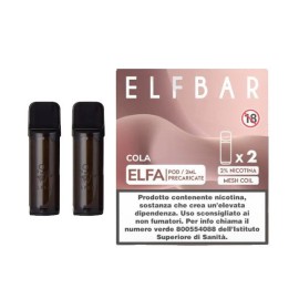 Elfbar ELFA Cartucce Pod Precaricate Cola 2 Pezzi