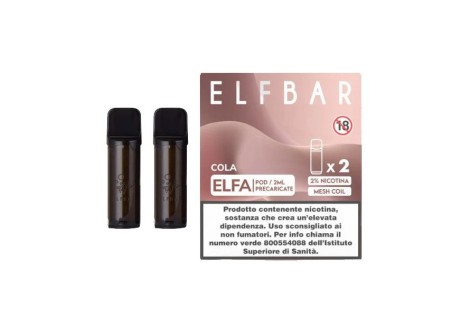 Elfbar ELFA Cartucce Pod Precaricate Cola 2 Pezzi