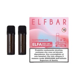 Elfbar ELFA Cartucce Pod Precaricate Watermelon 2 Pezzi