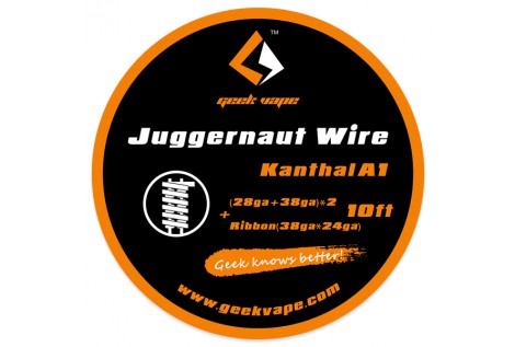 Filo Resistivo Geekvape Juggernaut Kanthal (28GA+38GA)x2 + Ribbon (38GAx24GA) 3m Volari.it