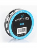 Filo Resistivo Vandy Vape Ni80 26 Gauge