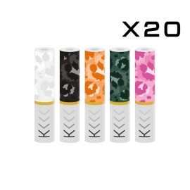 Filtro in Cotone Tips per Kiwi Vapor Multicolore Usa e Getta 20 pz Volari.it