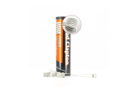 Fumytech Coil Pronte Micro Fused Clapton MTL 0.88 Ohm Ni80 10 Pz Volari.it