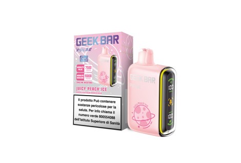 Geekbar Pulse 650mah Juicy Peach Ice Usa e Getta 0mg