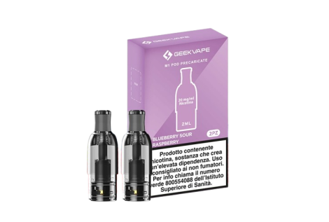 Geekvape Pod Precaricata Wenax M1 Blueberry Sour Raspberry