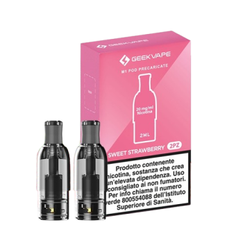 Geekvape Pod Precaricata Wenax M1 Sweet Strawberry 2 Pezzi Volari.it