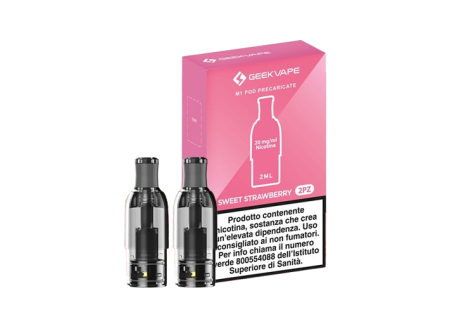 Geekvape Pod Precaricata Wenax M1 Sweet Strawberry 2 Pezzi Volari.it