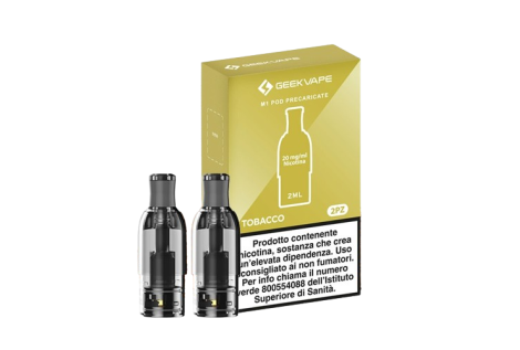 Geekvape Pod Precaricata Wenax M1 Tobacco 2 Pezzi