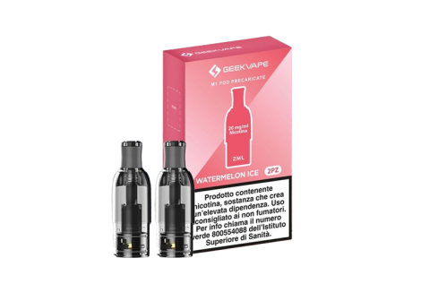Geekvape Pod Precaricata Wenax M1 Watermelon Ice 2 Pezzi