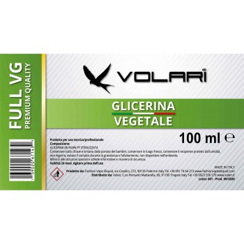 Glicerina Vegetale Volari Full VG 100 ml