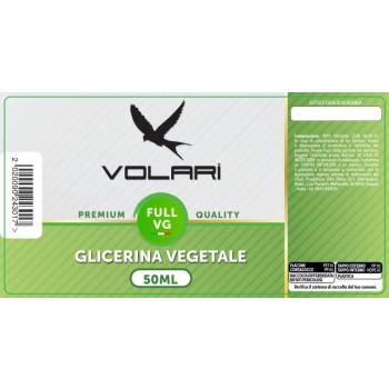 Glicerina Vegetale Volari Full VG 50 ml