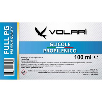 Glicole Propilenico Volari Full PG 100 ml Volari.it