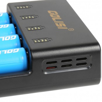 Golisi O4 2A Fast Smart Charger 4 Slot Volari.it