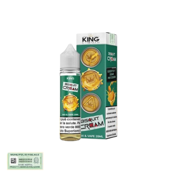 Liquido King Liquid Bisquit Cream Mix e Vape 20ml Volari.it