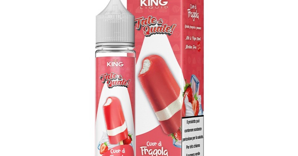 Liquido King Liquid Cuor di Fragola - Tale e Quale