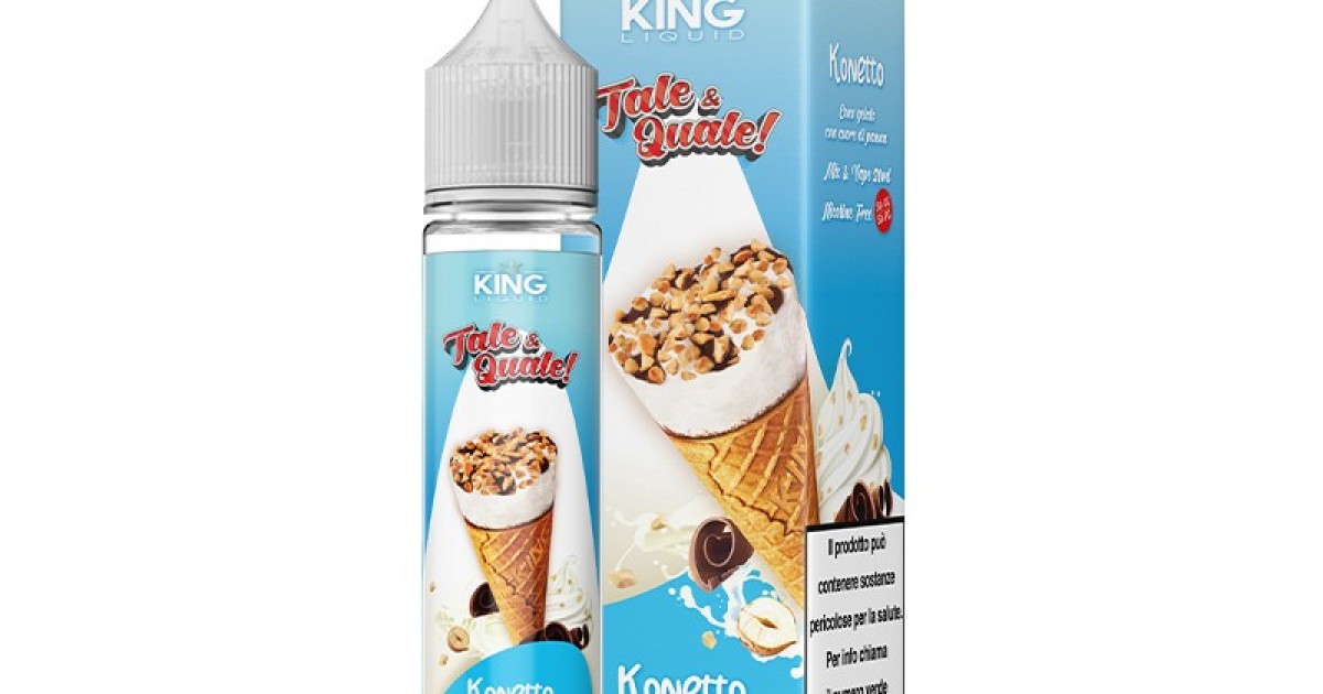 Liquido King Liquid Konetto - Tale e Quale - Mix e Vape 20ml