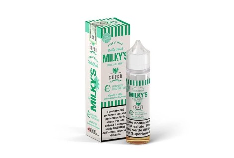 Liquido Super Flavour Milk e Mint 30ml Mix e Vape Volari.it