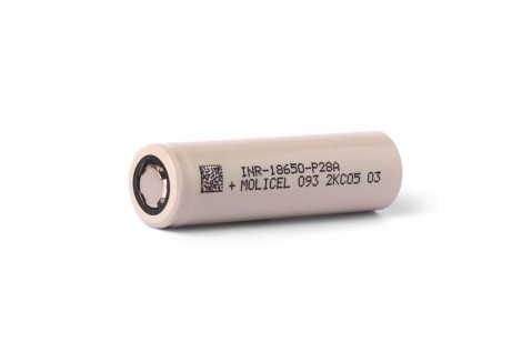 Molicel P28A Batteria 18650 2800 mAh 35A Volari.it