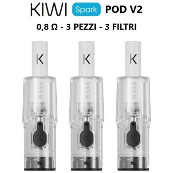 Pod di ricambio per Kiwi Spark 2 Boostex 3pz - Kiwi Vapor  Volari.it