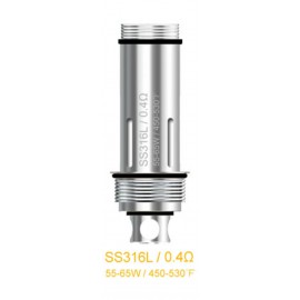 Resistenza Aspire Cleito Dual Clapton Coil SS316 0.4Ohm Volari.it