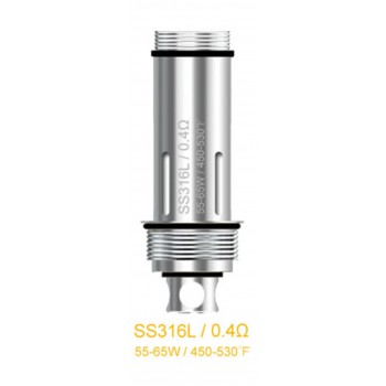 Resistenza Aspire Cleito Dual Clapton Coil SS316 0.4Ohm Volari.it