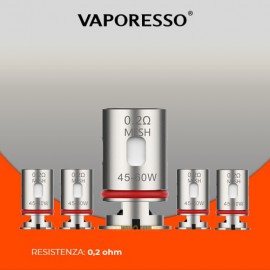 Resistenza Vaporesso GTX 0.20 Ohm 5pz